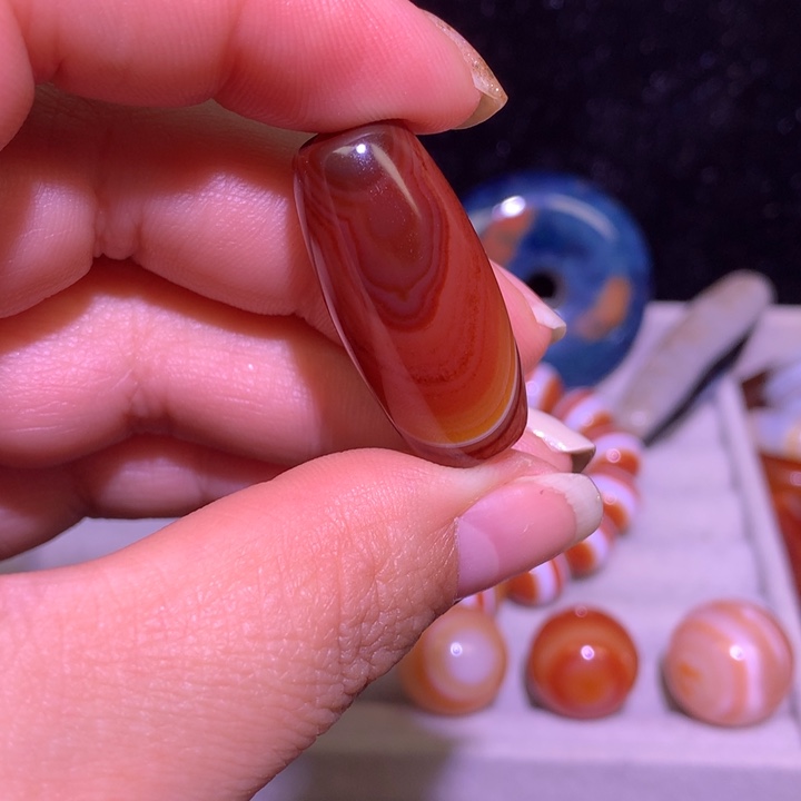玛瑙/玉髓未镶嵌颈饰