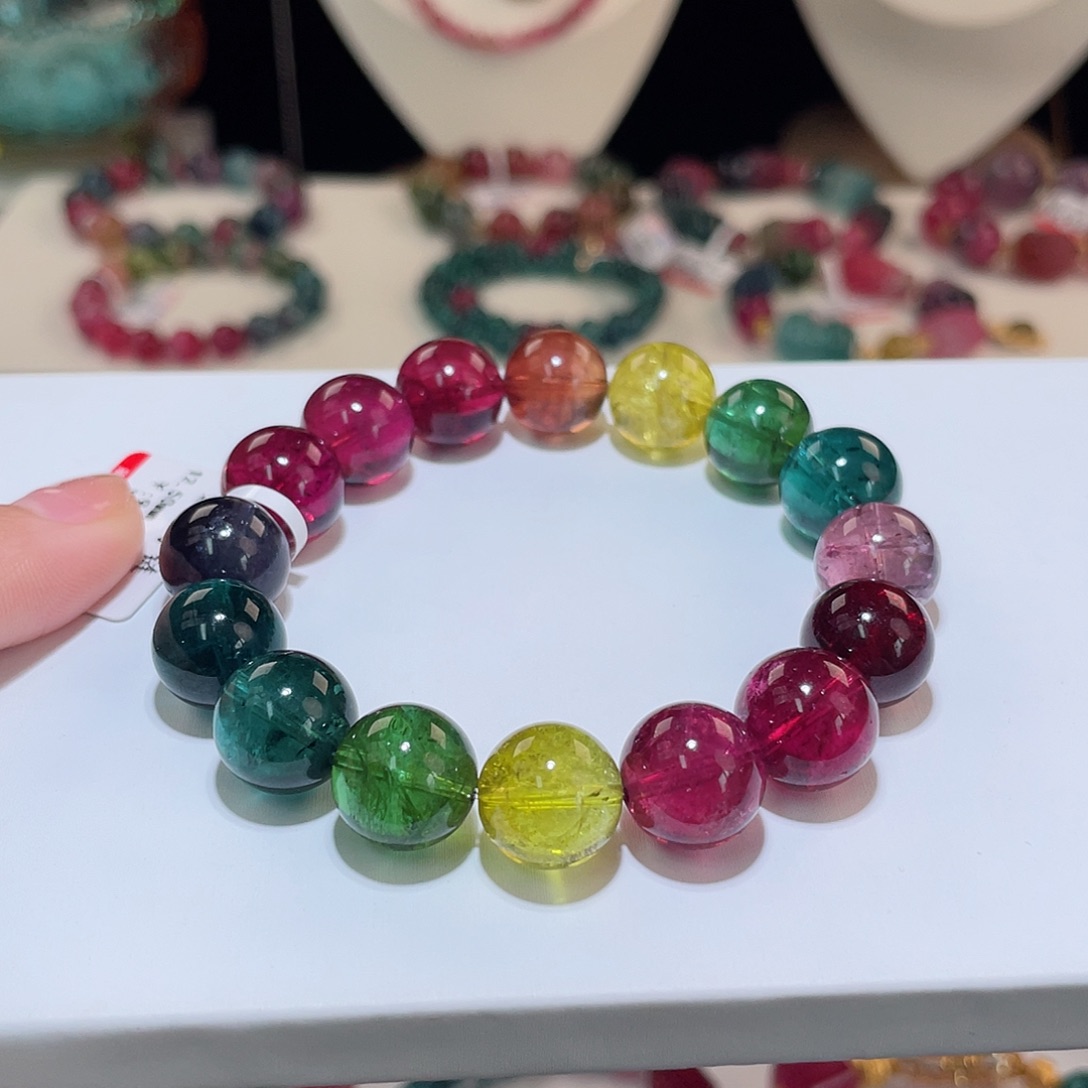 碧玺手链未镶嵌碧玺手链