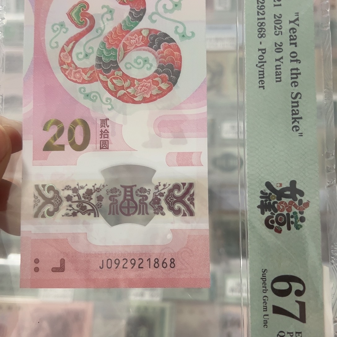 蛇钞满号092921868
