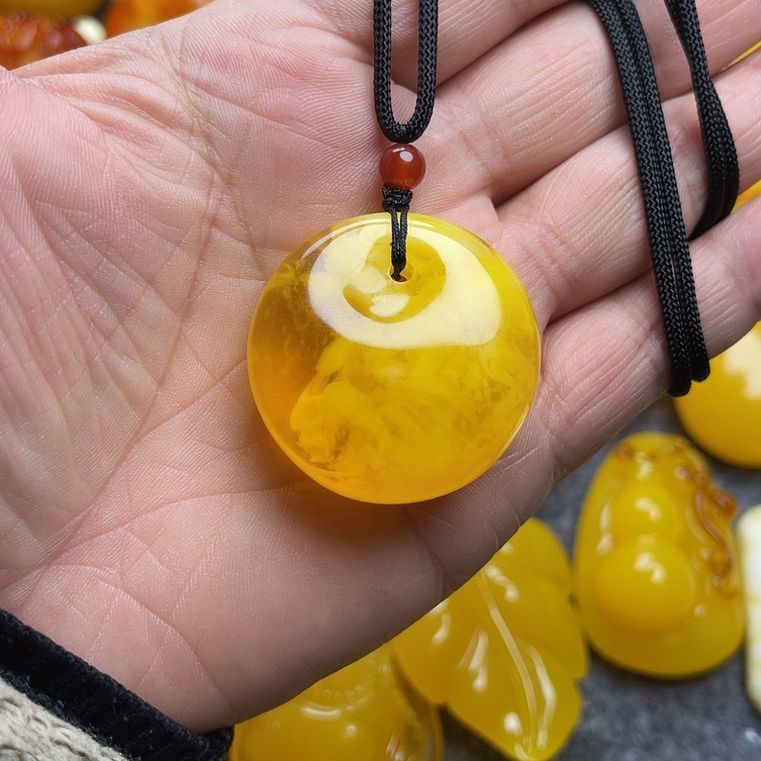 非金属平安扣 公主扣 俄罗斯新蜜