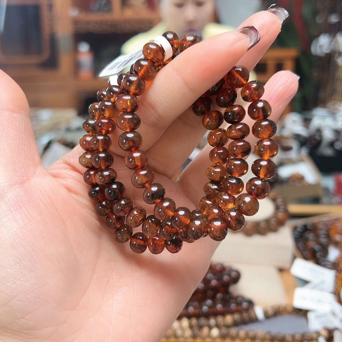 琥珀未镶嵌裸石抚顺琥珀八10218多样性发其一