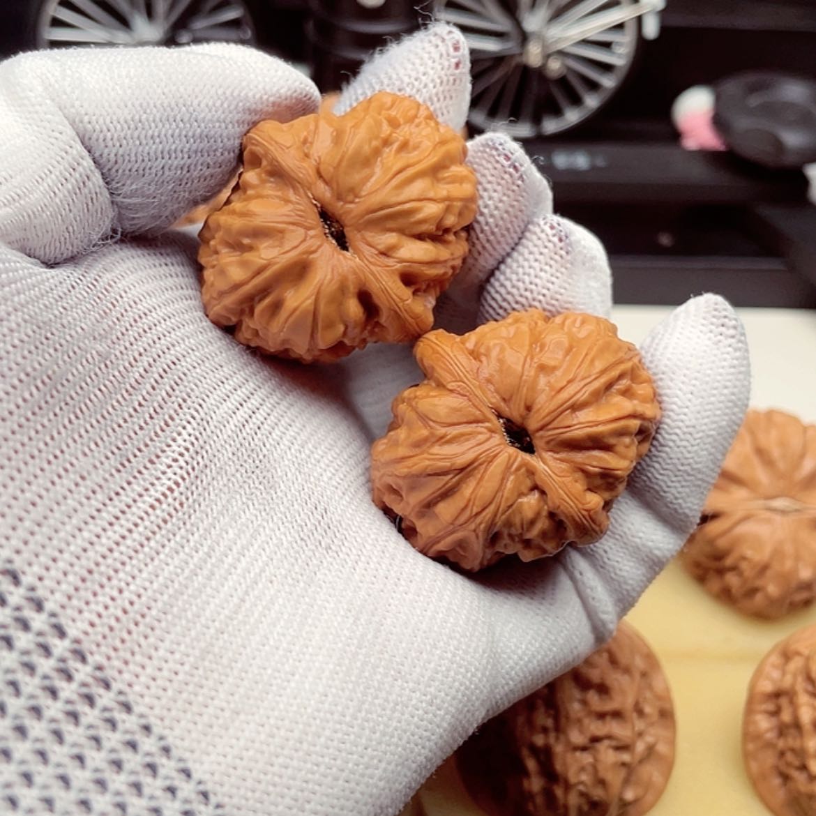 【闪购商品】吊坠桃核有**人平谷元宝40已打底