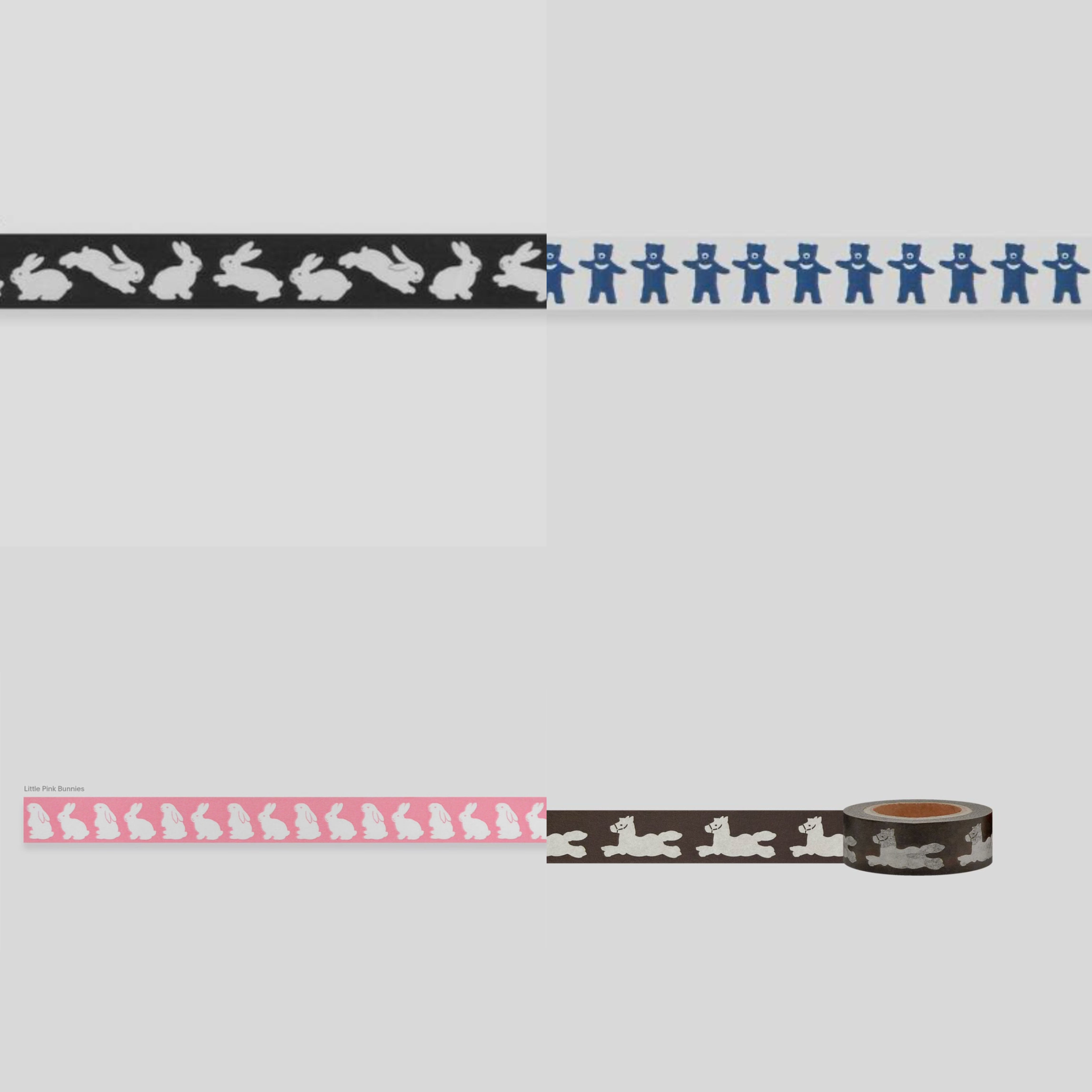 12.27上新【韩产】kbp kittybunnypony和纸胶带分装