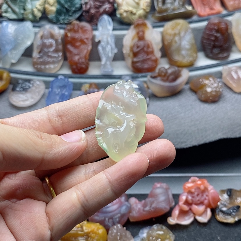 【闪购商品】未镶嵌吊坠定制玛瑙