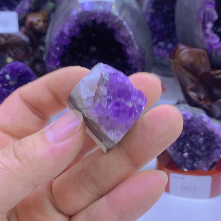 水晶紫水晶2591未镶嵌