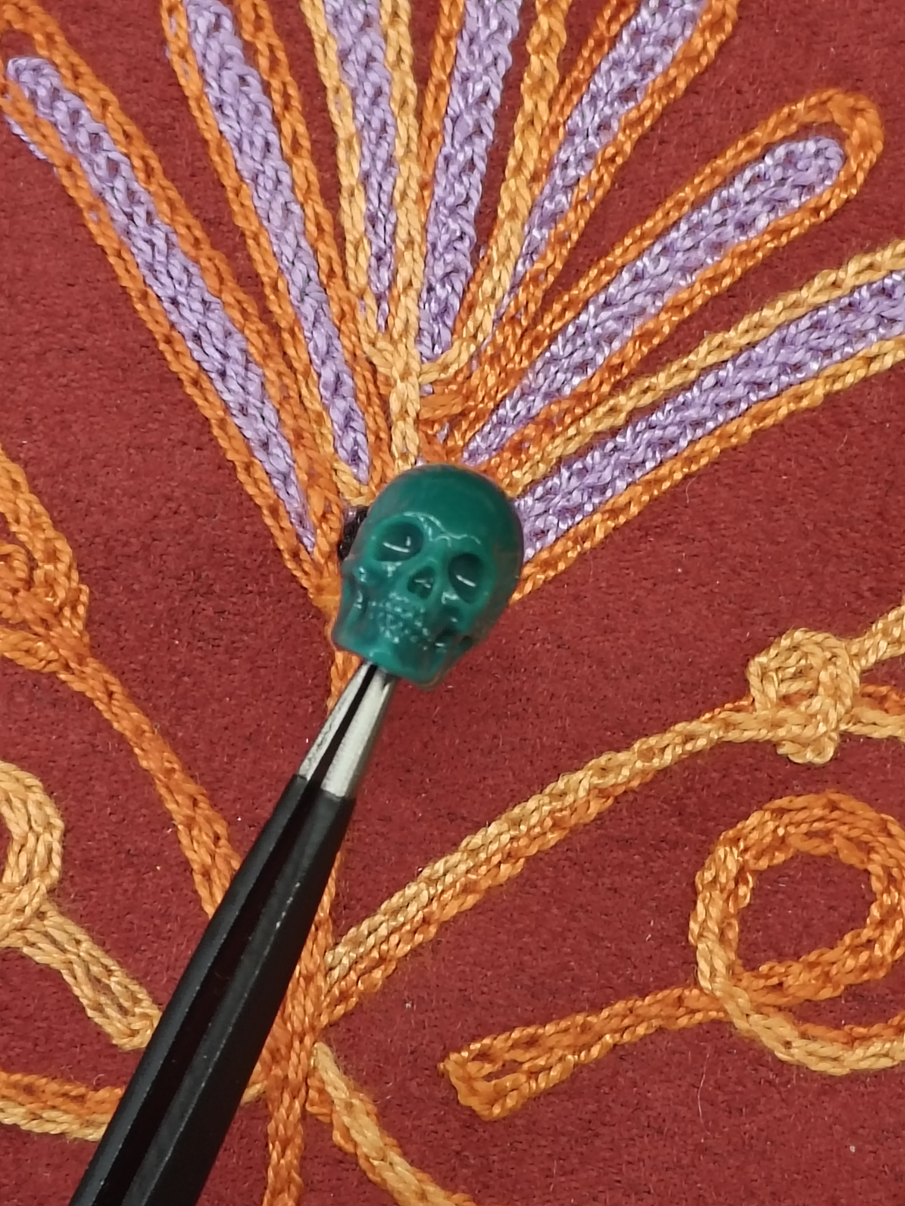 精品松石骷髅配饰