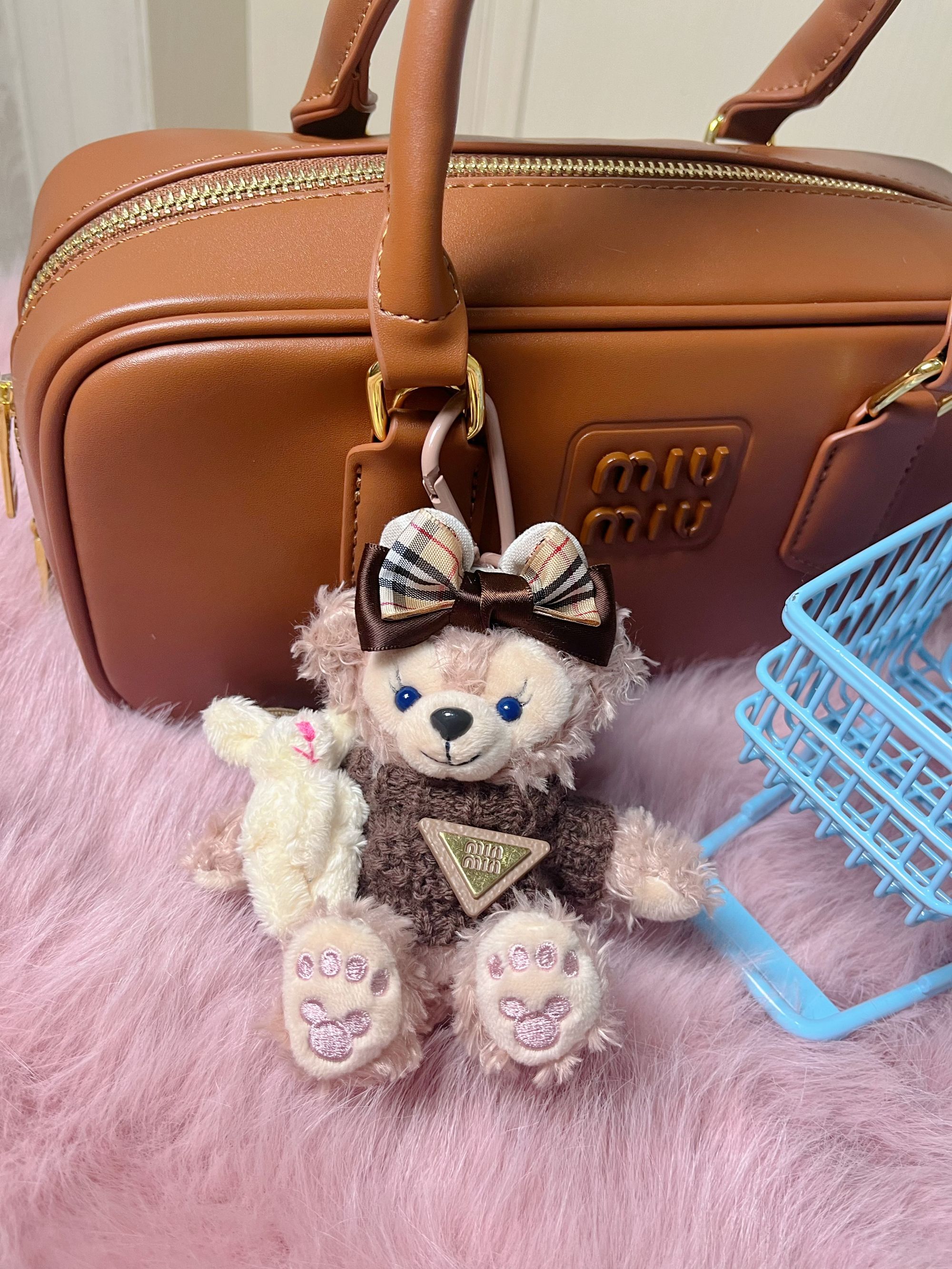 精工版可爱毛绒包挂件衣服