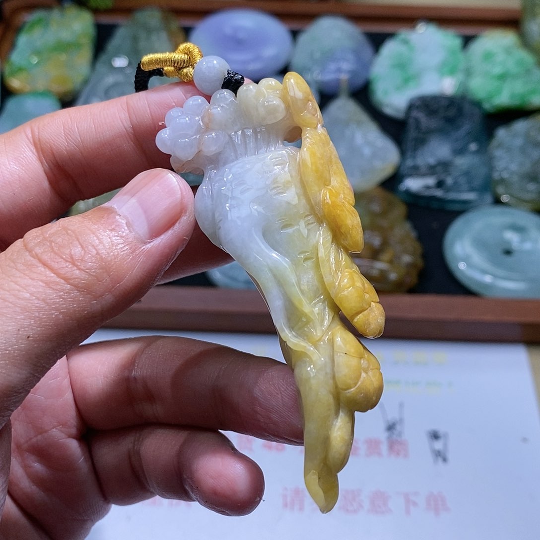 【闪购商品】翡翠颈饰未镶嵌人参