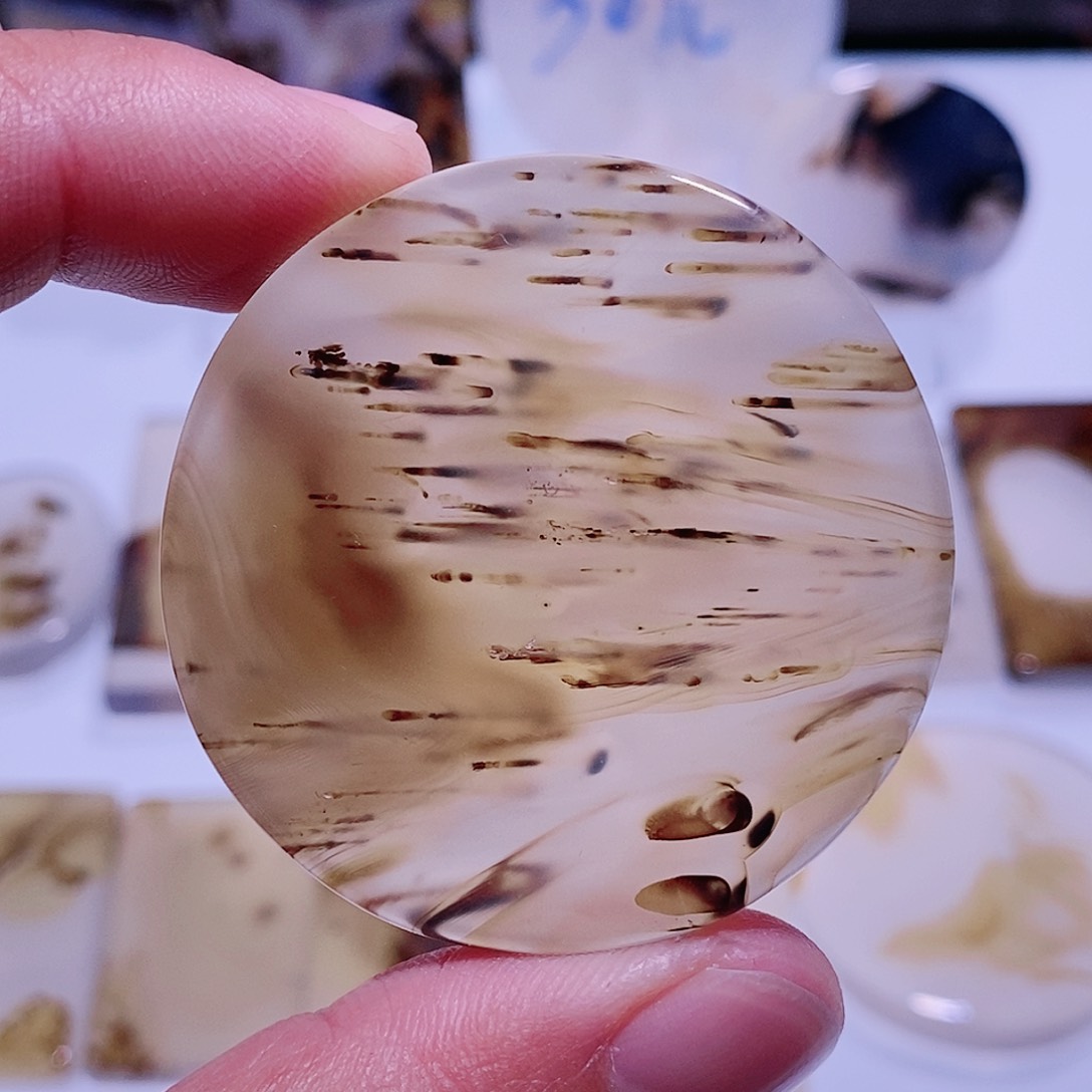 玛瑙/玉髓珠宝半成品未镶嵌