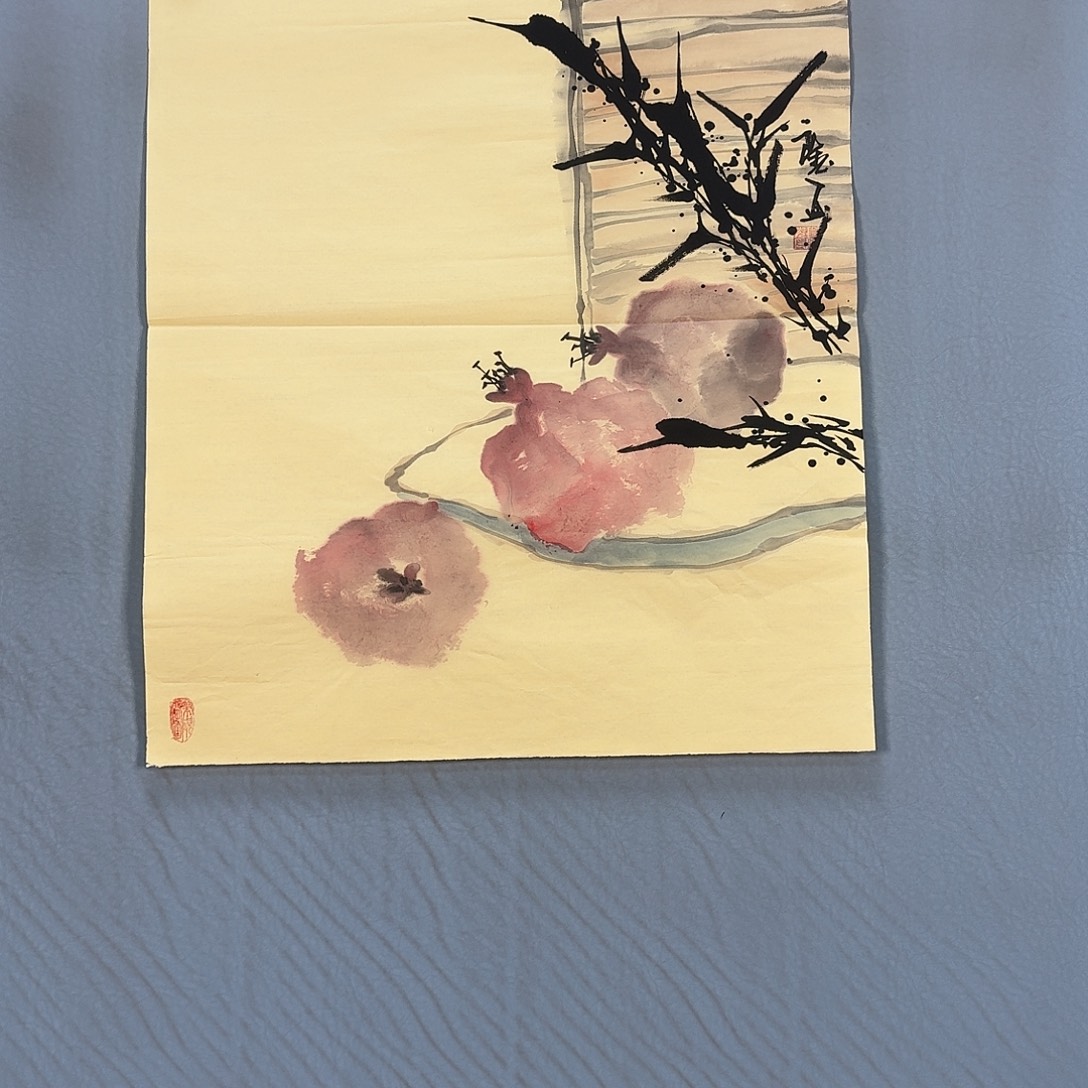 国画728 牡丹一如您的脸颊