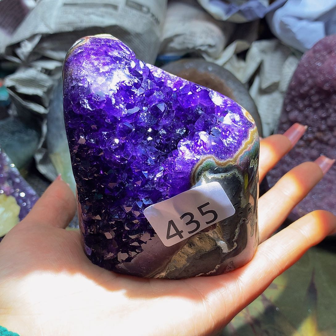 紫晶大型摆件（非配饰）未镶嵌