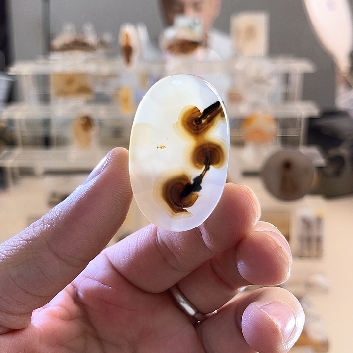 玛瑙/玉髓未镶嵌吊坠(不含链)