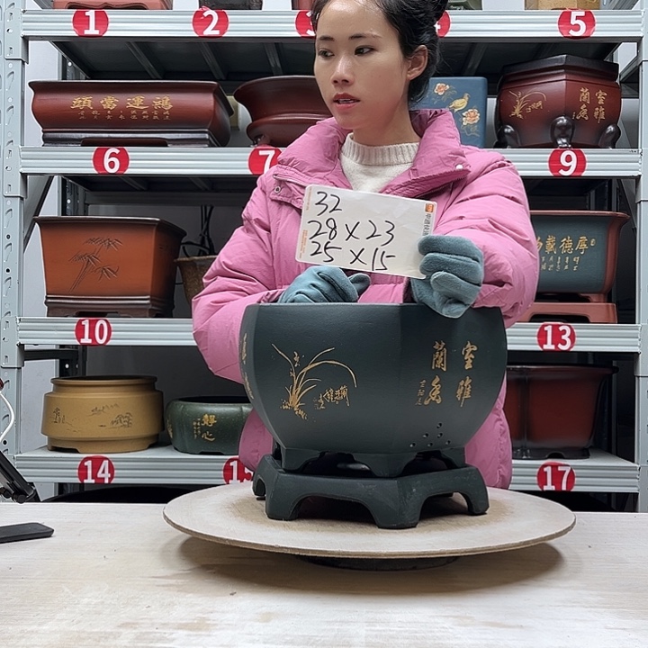 花盆紫砂紫砂花盆