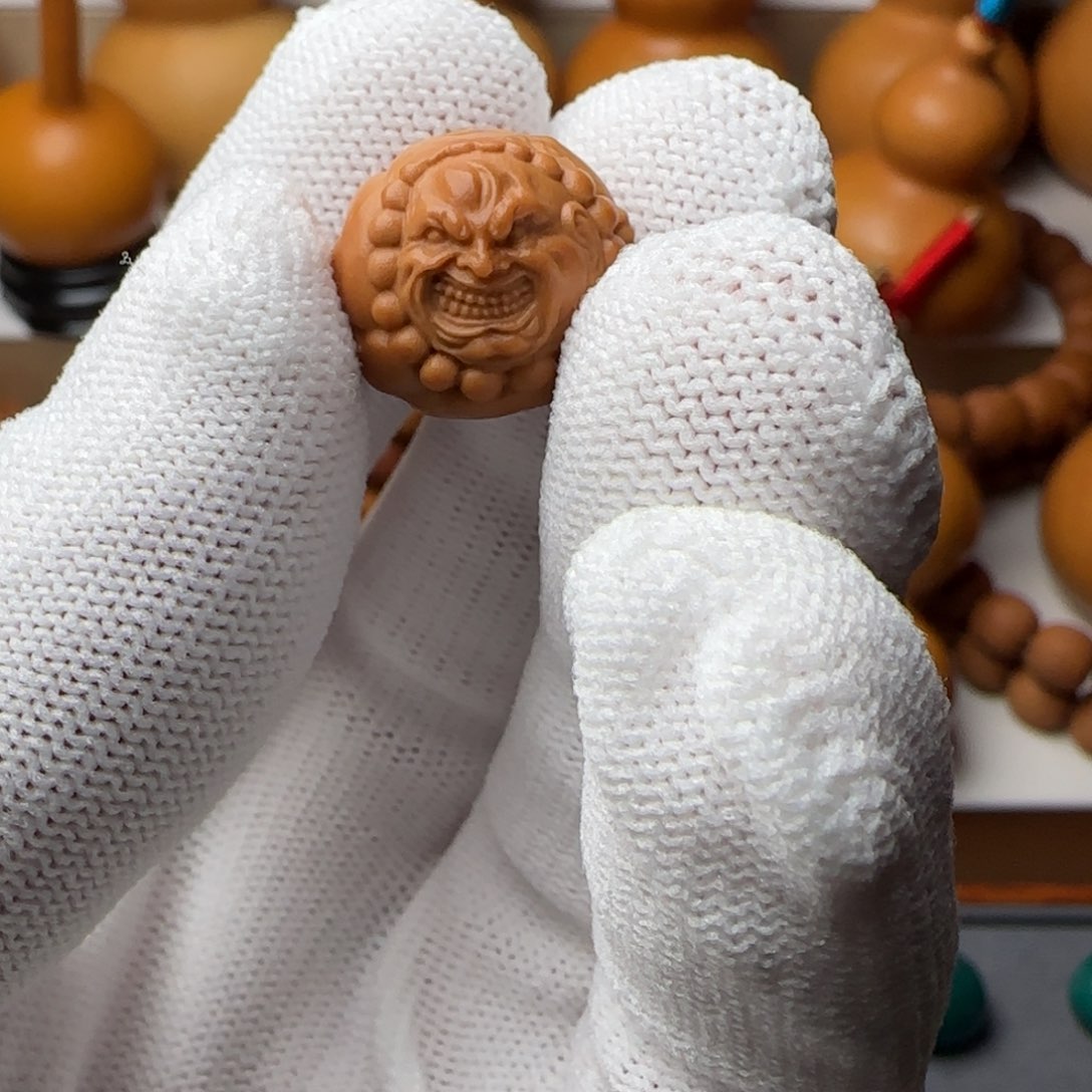 猴头核桃吊坠恶僧