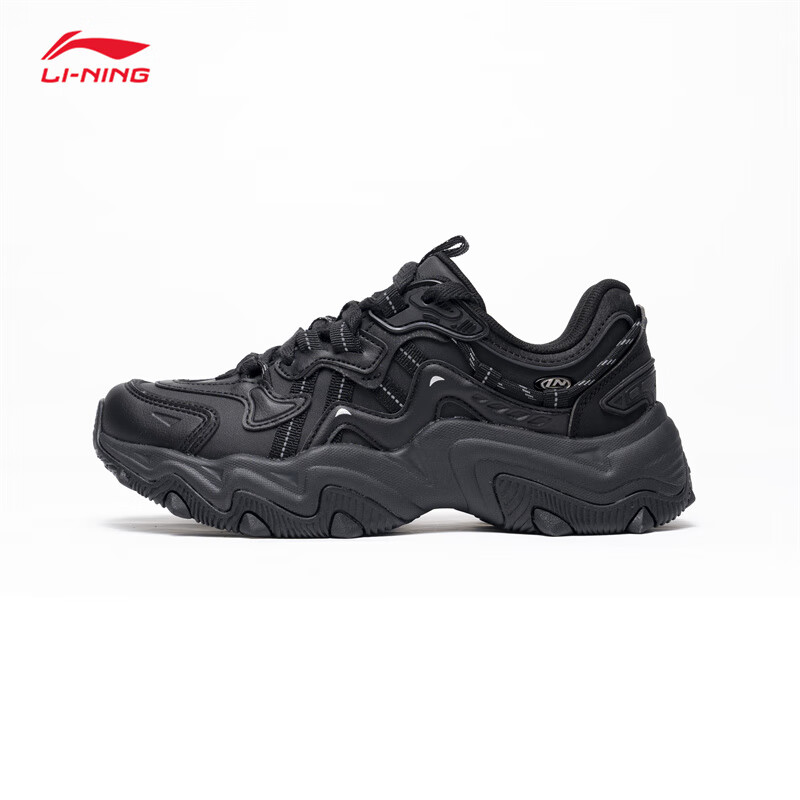 李宁猫爪LITE2 24秋冬新款女运动复古经典舒适弹软休闲鞋AGCU176