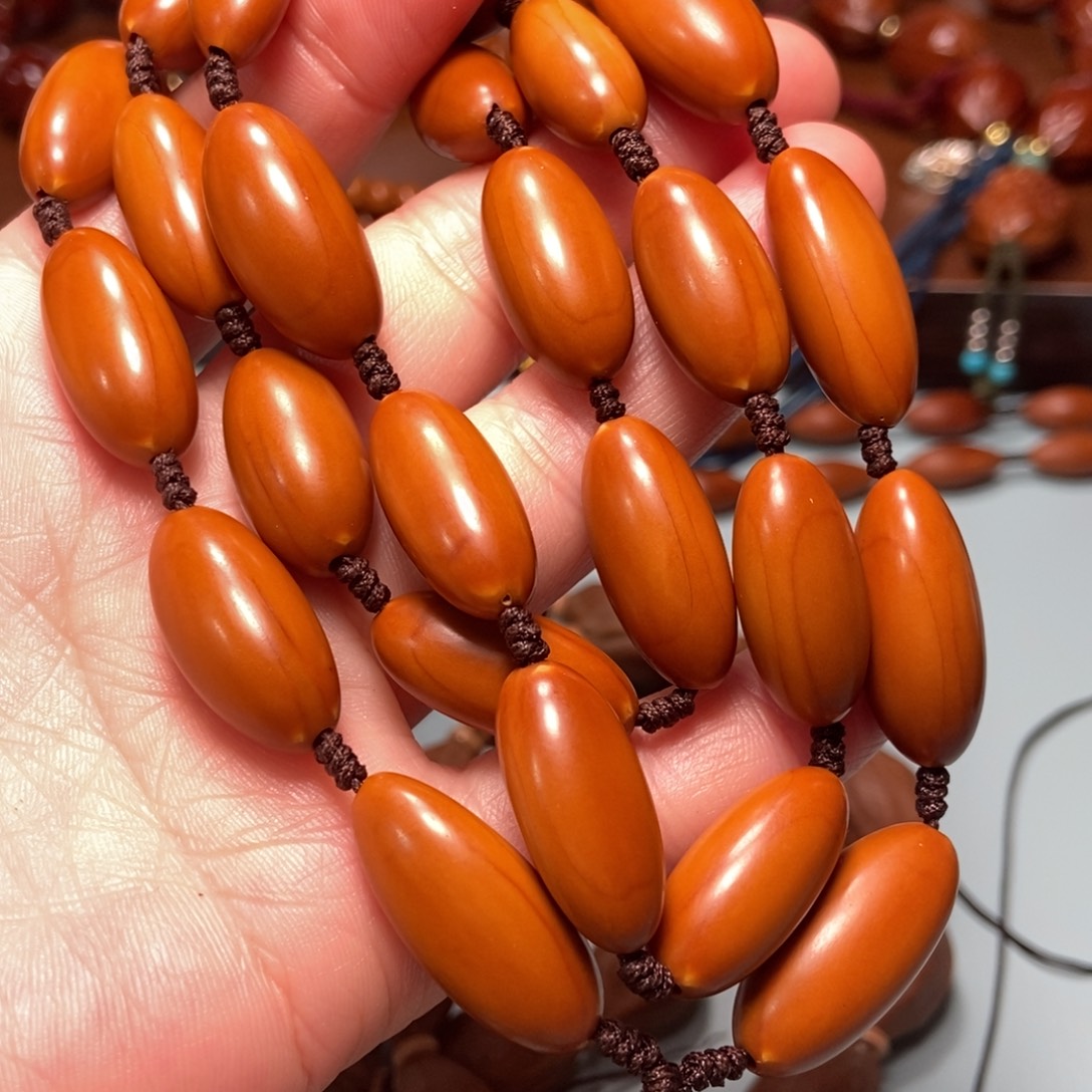 手串/手链橄榄核素核脖挂