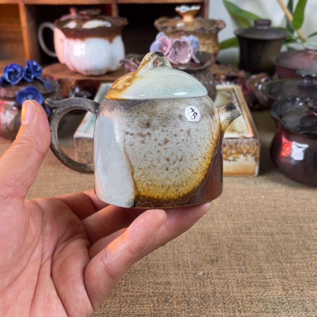 秦权。 柴烧。 陶泥