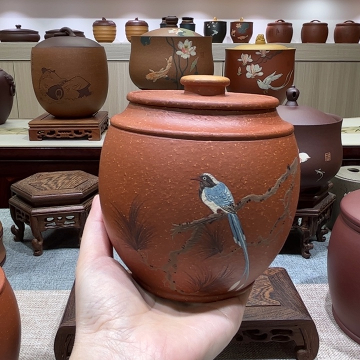 紫砂茶叶罐茶叶罐