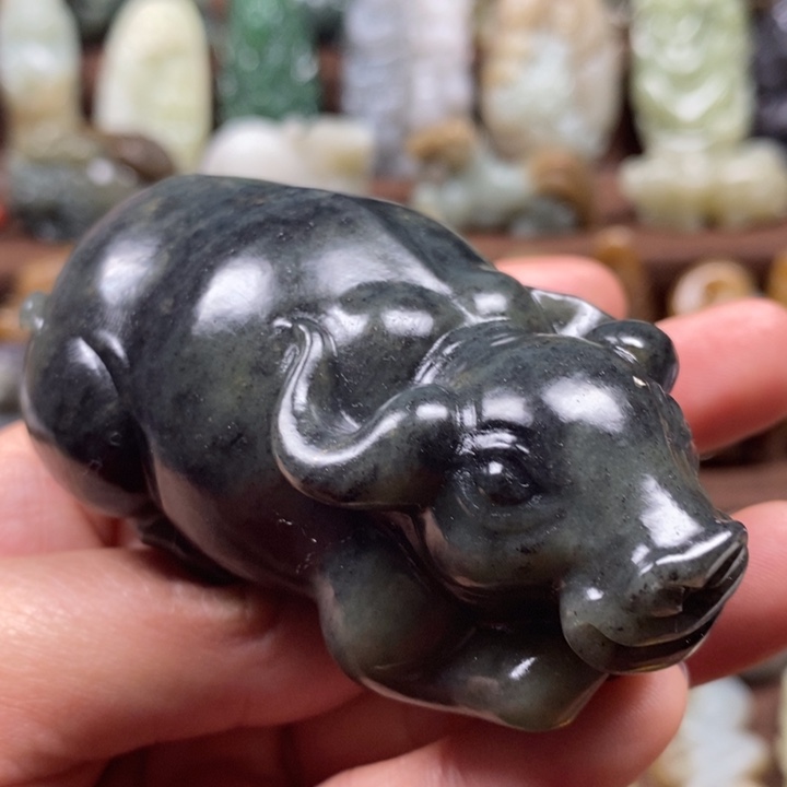 和田玉把件未镶嵌