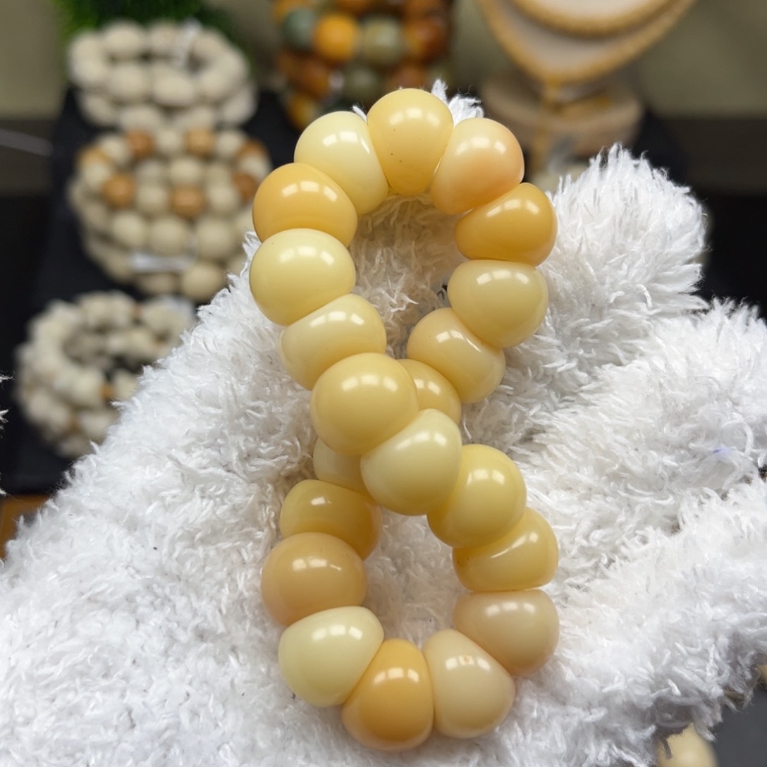 菩提根/象牙果吊坠1.16.5奶黄山竹