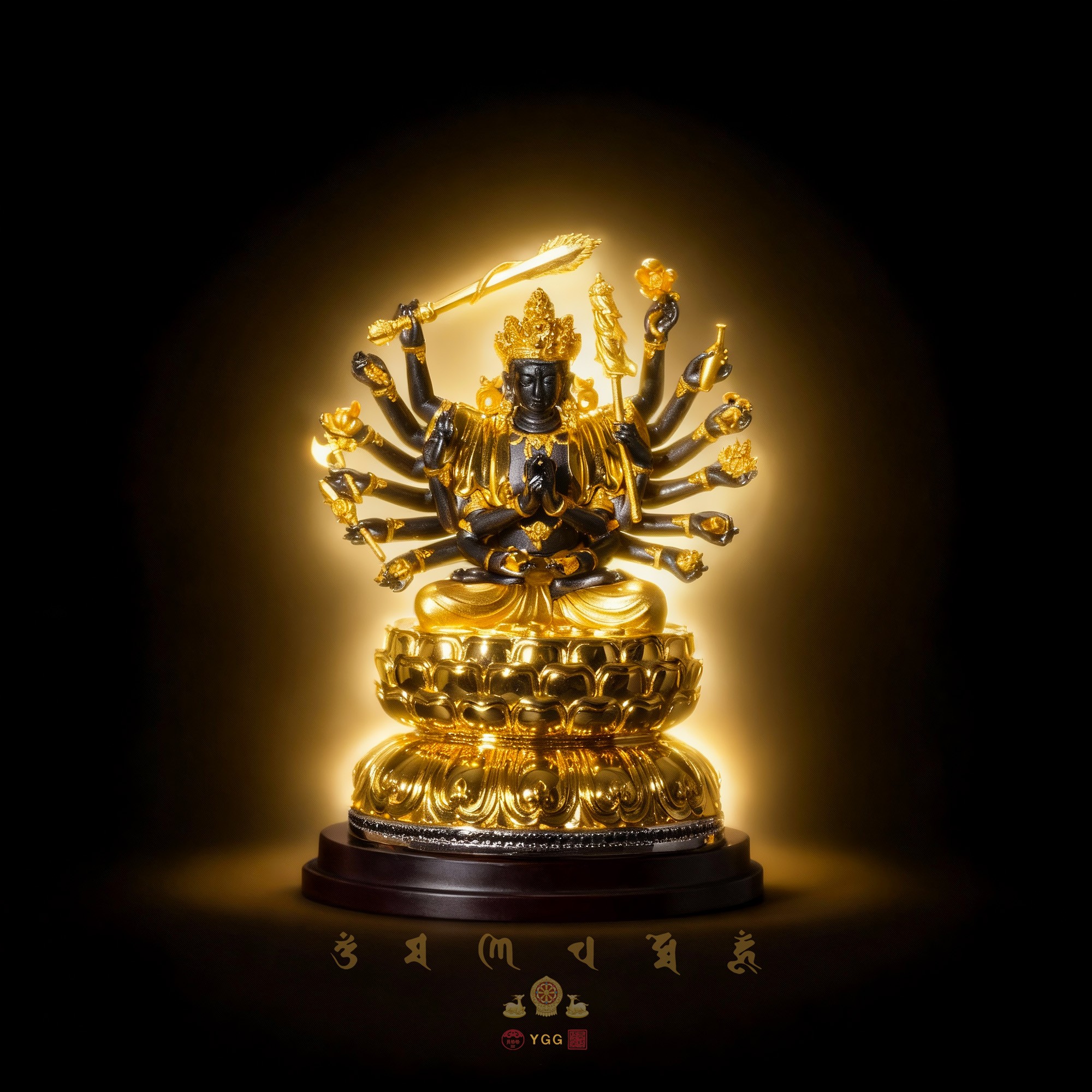 员格格准提F母摆件/YOPX01