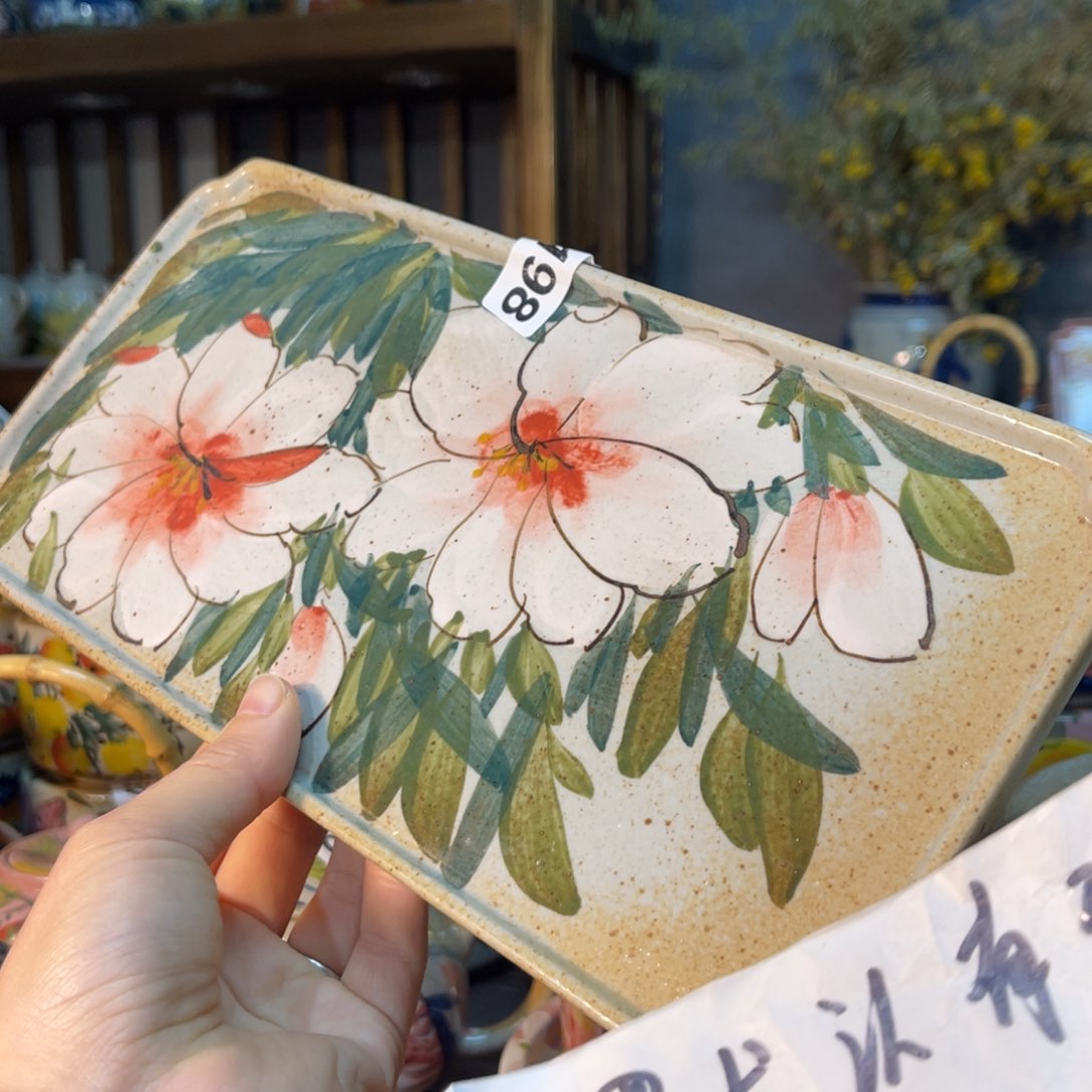 杯素浅陶瓷手工手绘