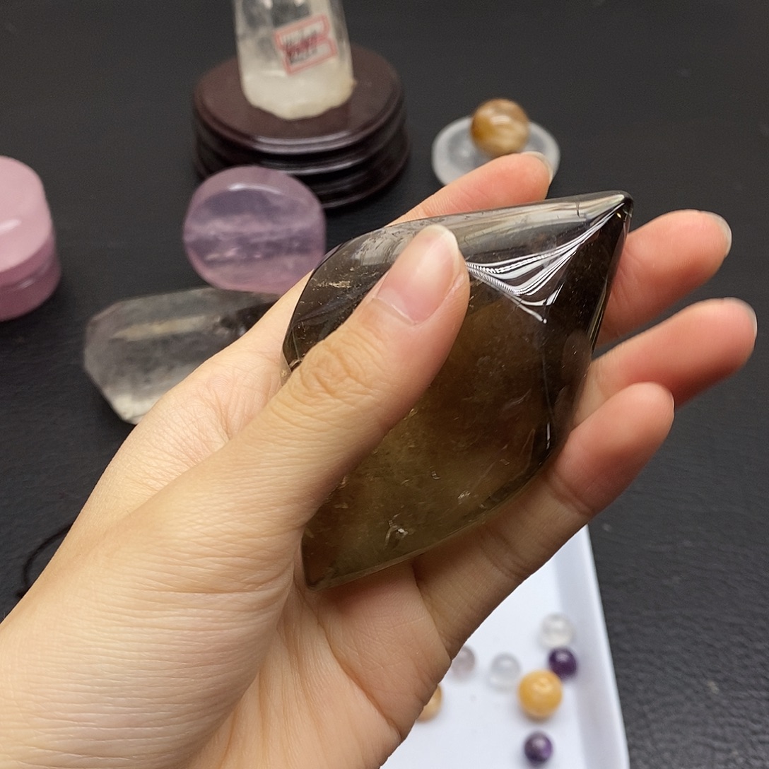 水晶未镶嵌珠宝半成品179水晶石