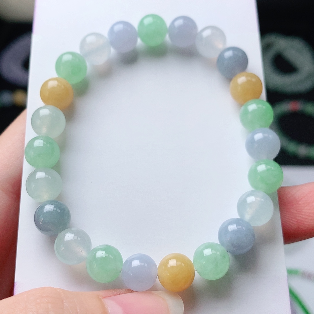 翡翠未镶嵌手链翡翠