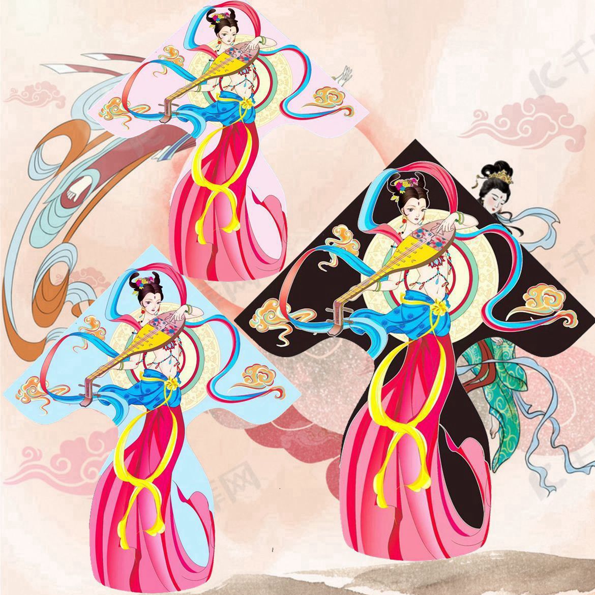 潍坊风筝新款飞天风筝成人卡通风筝高档风筝