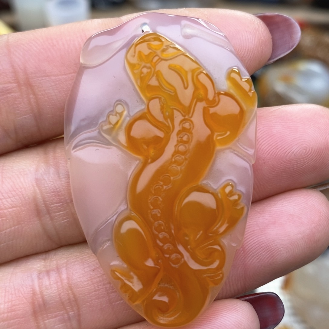 玛瑙/玉髓挂件未镶嵌