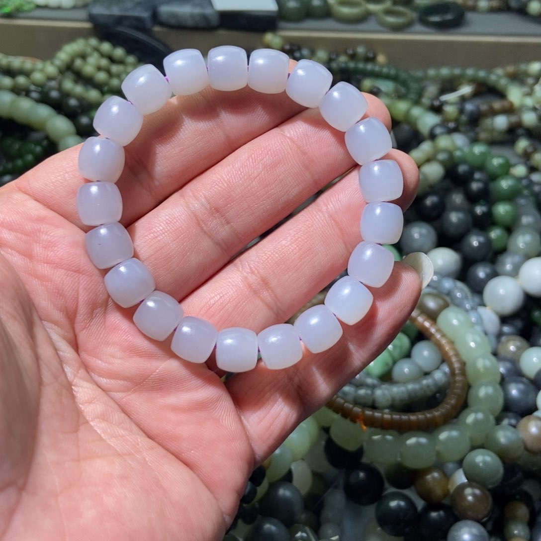 和田玉手链未镶嵌