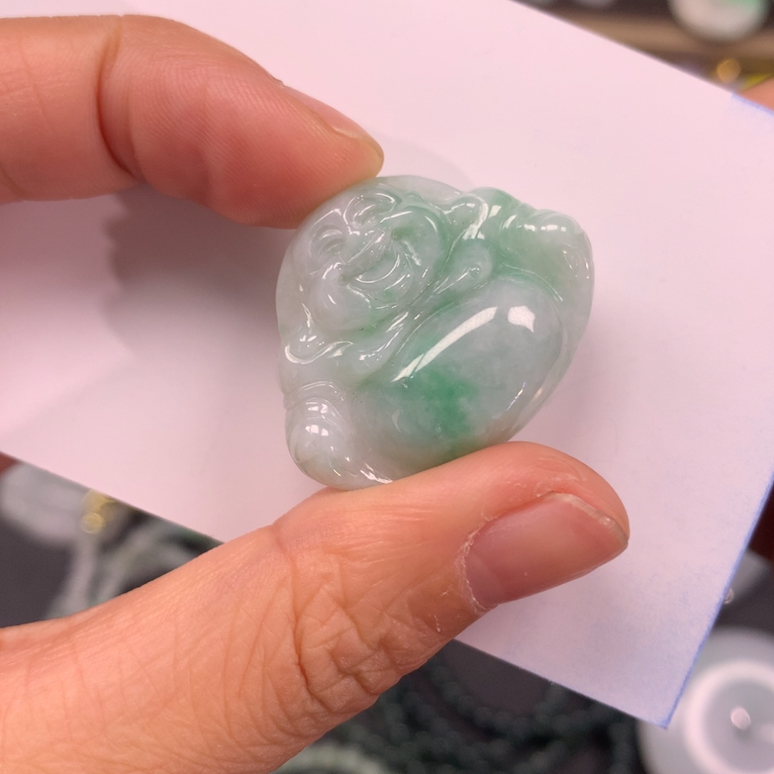 翡翠裸石纯天然a翡翠