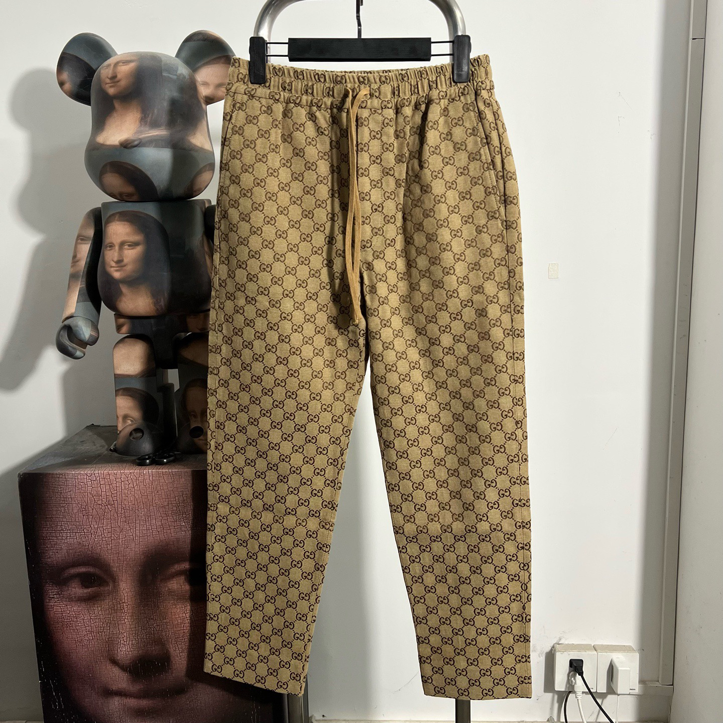 99新 GUCCI/古驰 满印长裤 AA1401尺码：44 裤长96 腰围37