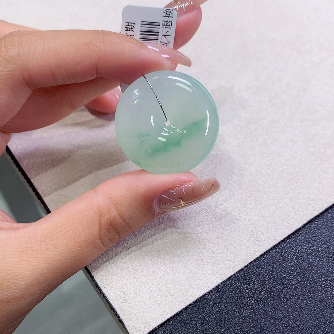 翡翠未镶嵌吊坠(不含链)28.2-6.2