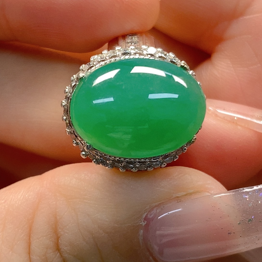 翡翠裸石翡翠蛋面