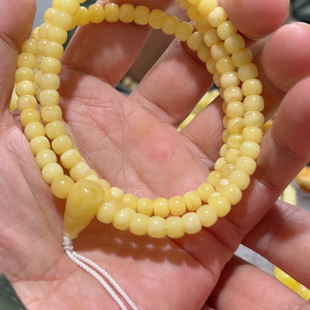 蜜蜡手链未镶嵌琥珀蜜蜡手串手链6.1mm