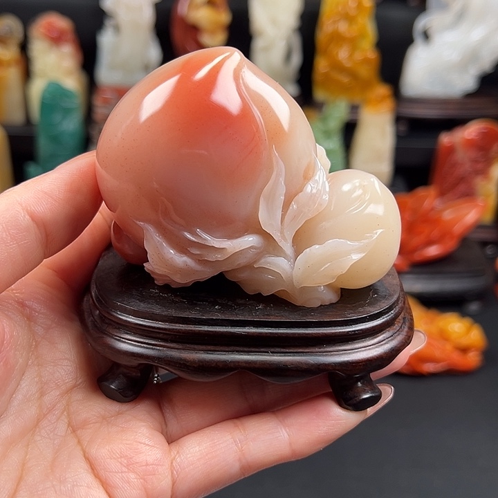 道***然寿山石寿山善伯石