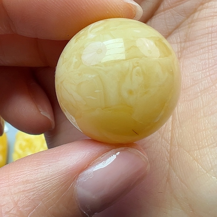 蜜蜡颈饰未镶嵌蜜蜡