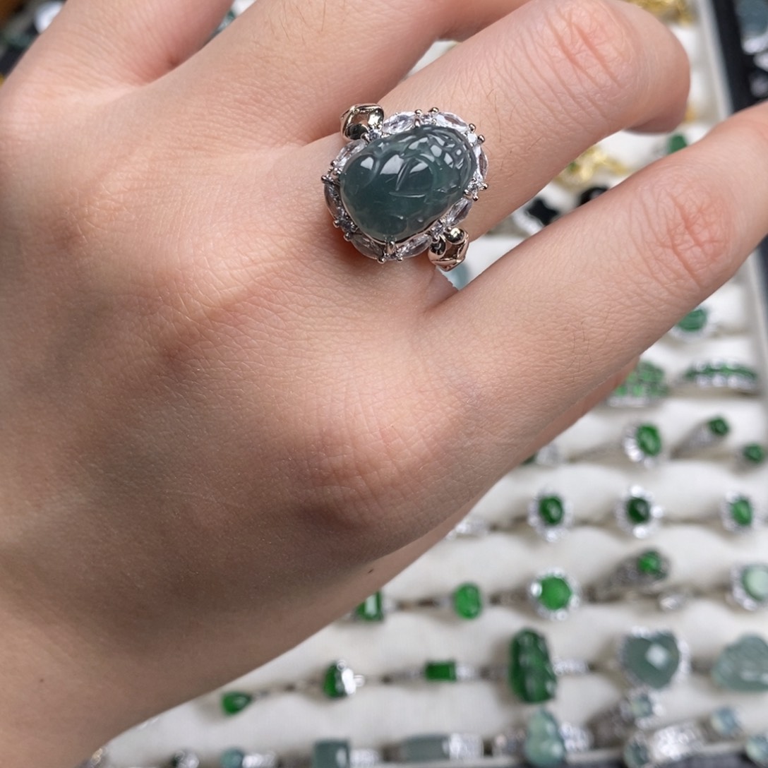 未镶嵌挂件翡翠翡翠