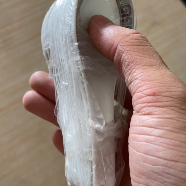 瓷片陶瓷陶瓷10个红叶吉祥如意