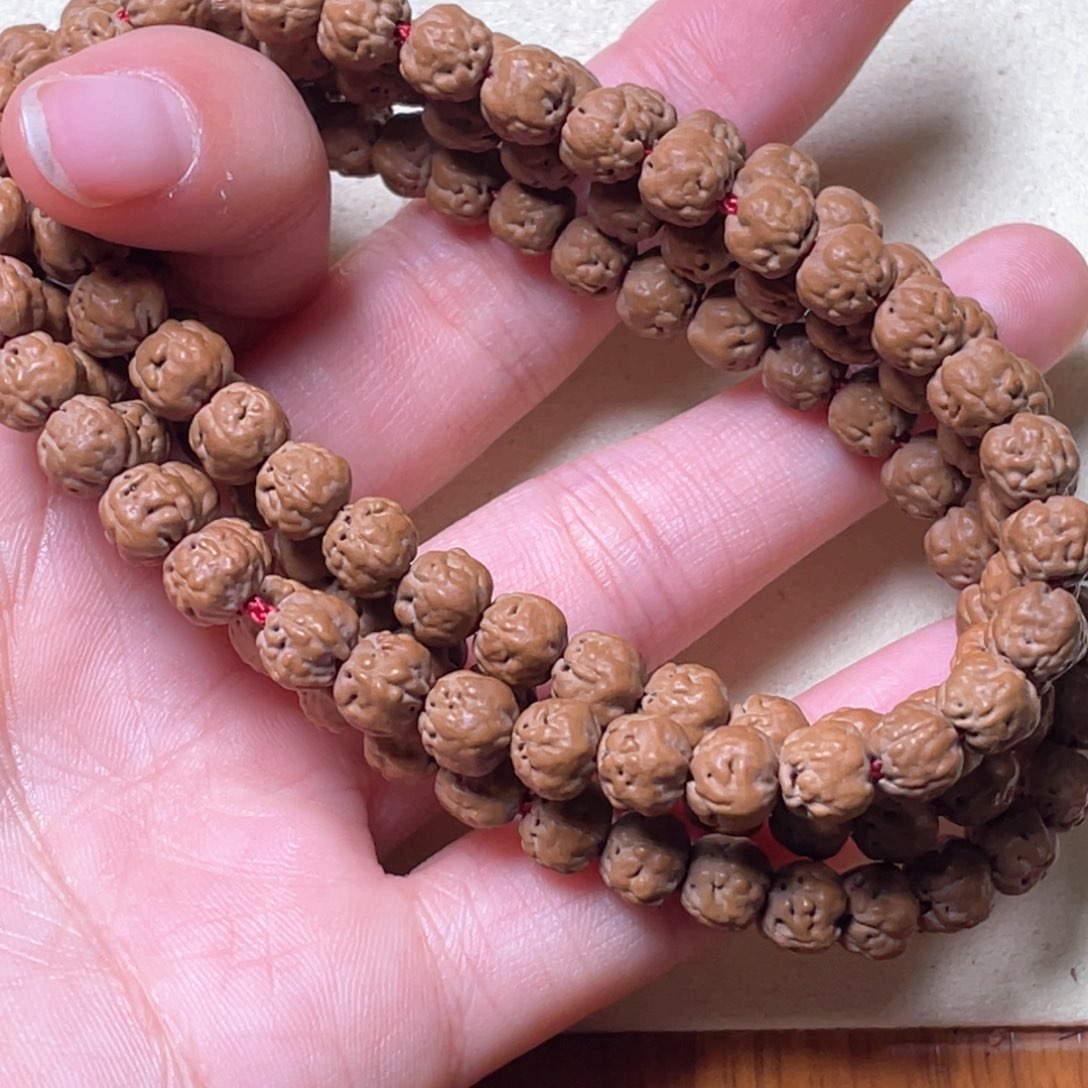 金刚菩提手串〠****࿐定制收藏级佛手尺寸6.5