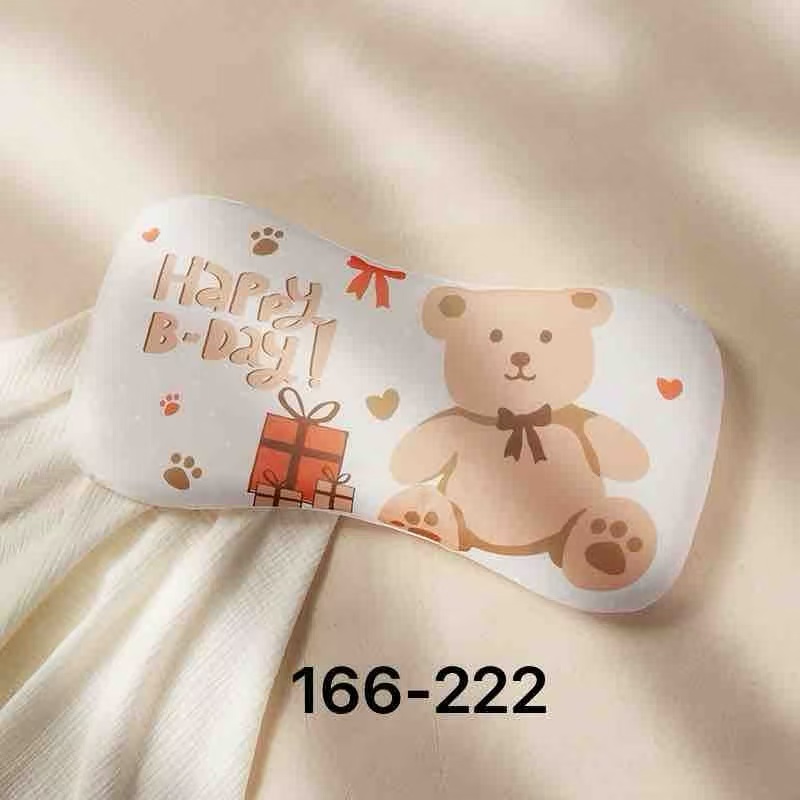 婴幼儿亲肤记忆棉可拆洗护颈定型夏季透气儿童枕头