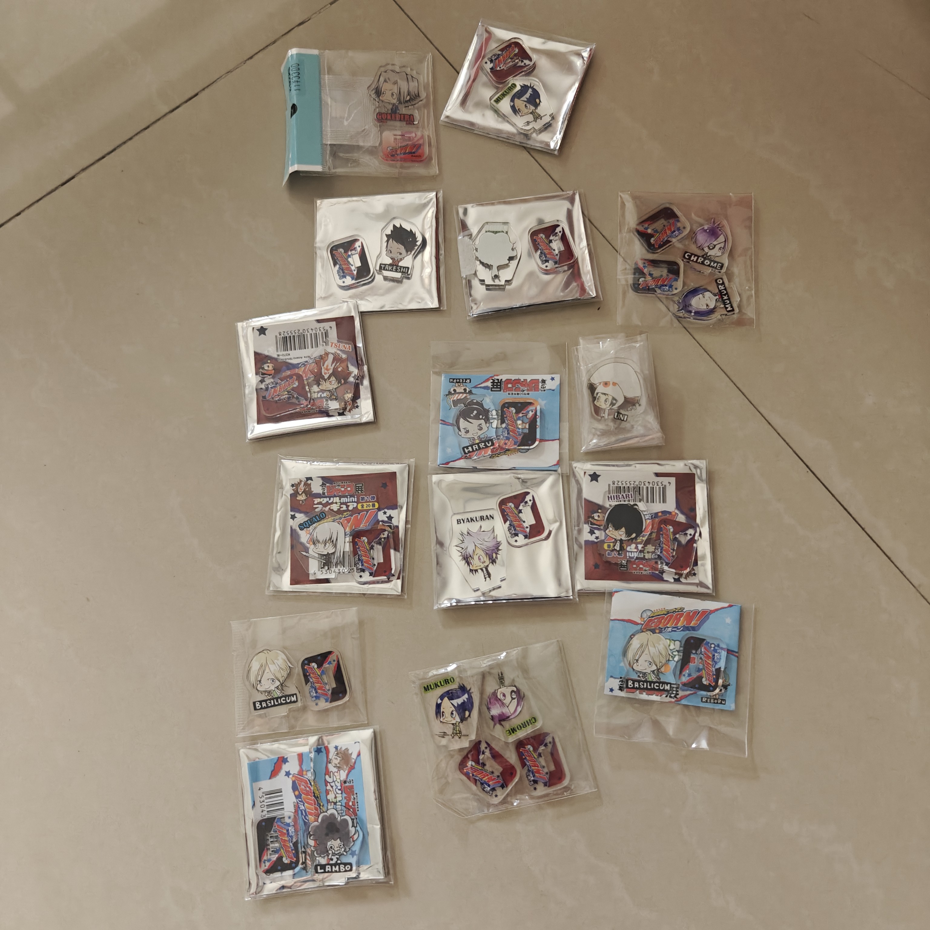 家庭教师旧天野明展原画mini立牌
