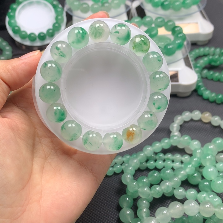 石英质玉未镶嵌手串