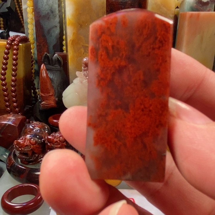 石英质玉印章未镶嵌用****6