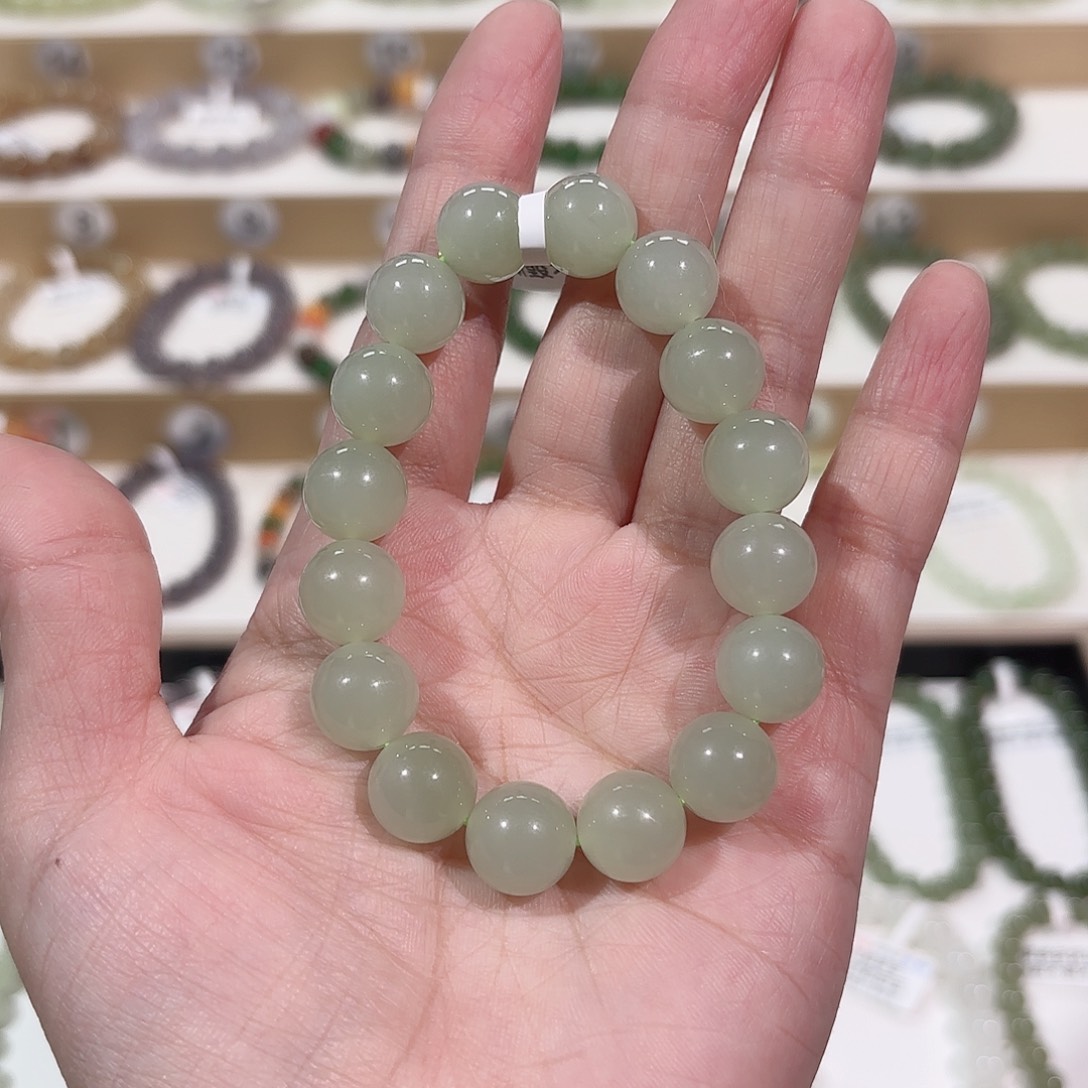 和田玉手链未镶嵌a