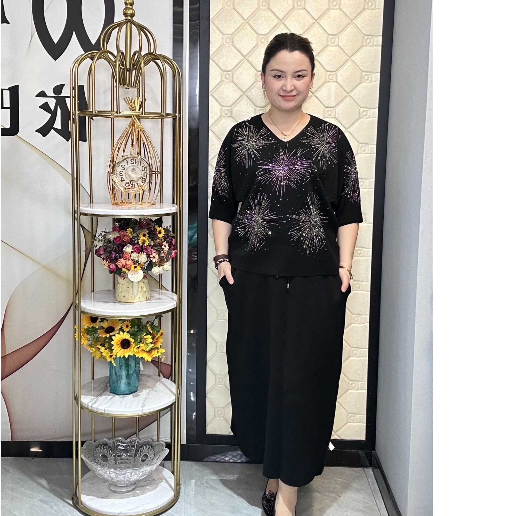 古丽汗长袖 时尚 百搭套头 秋季 秋冬