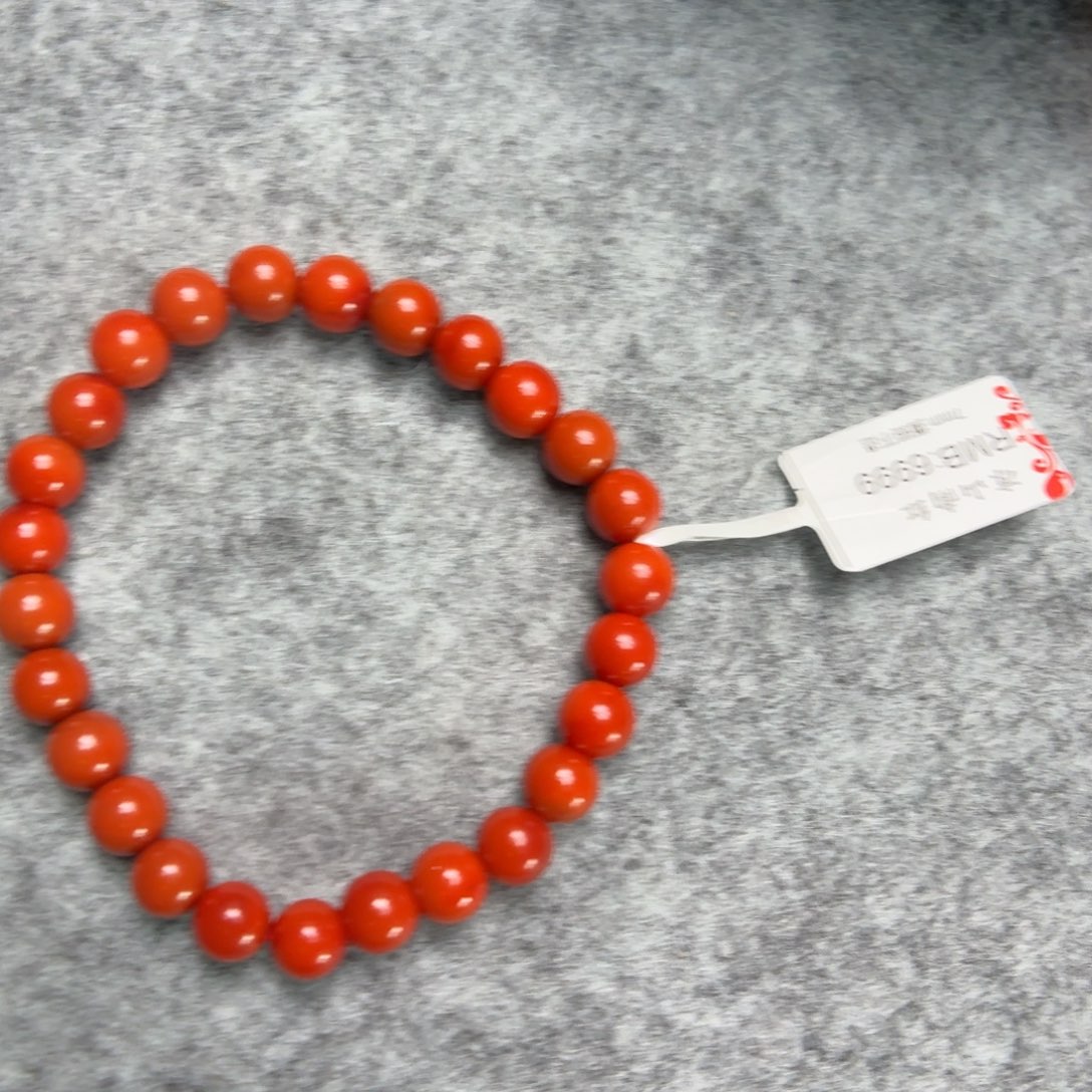 清***集南红玛瑙未镶嵌手串