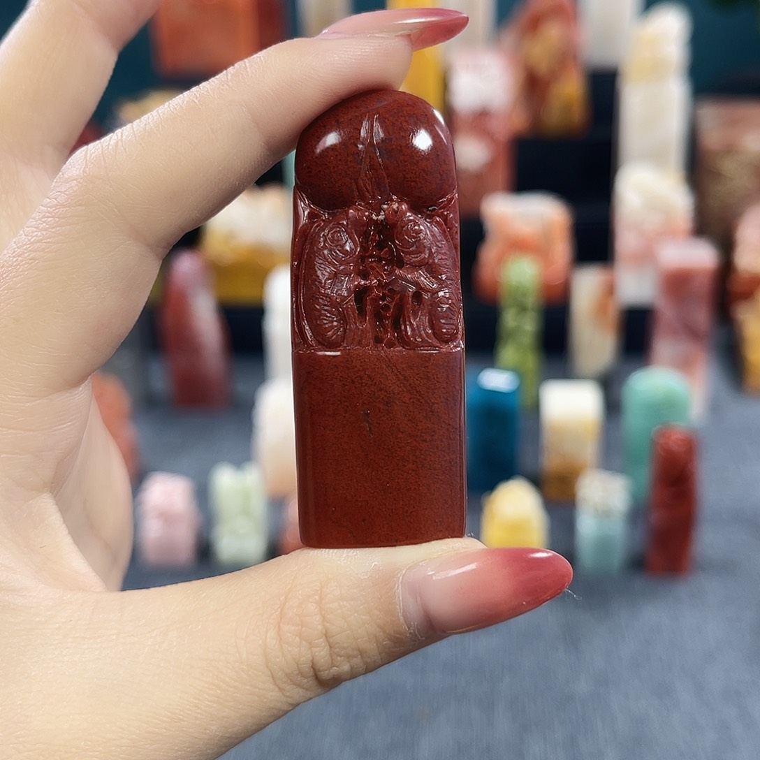 印石昌化石7689包邮包刻