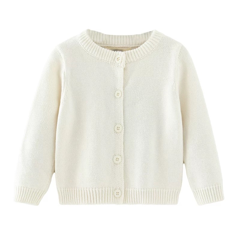 儿童毛衣毛衣套头女童女童长袖纯色秋冬圆领小童